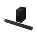 Samsung HW-B550F | Soundbar - 2.1 channels - Wireless subwoofer - 300W - Bluetooth - Black-SONXPLUS Rockland