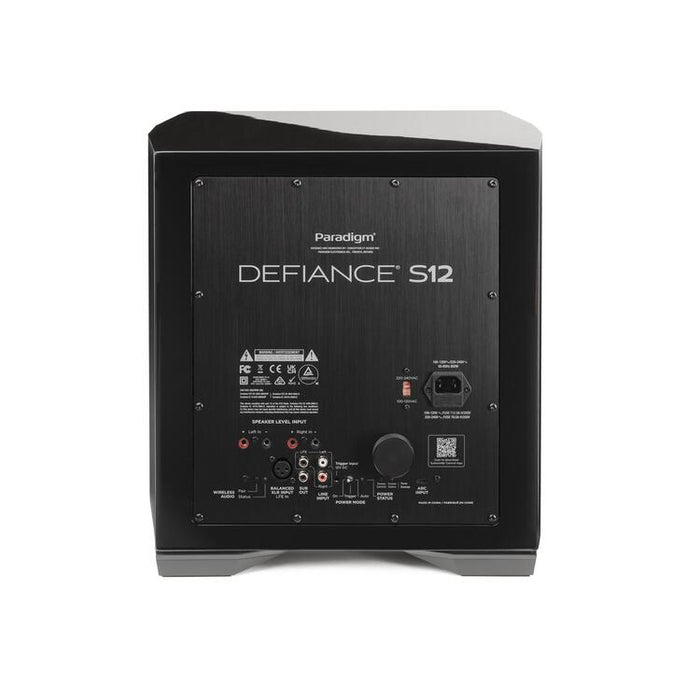 Paradigm DEFIANCE S12 | 12” subwoofer - 800W RMS - Unit-SONXPLUS Rockland