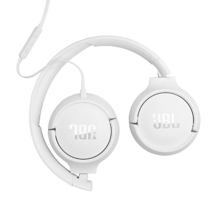 JBL Tune 520C | Over-Ear Headphones - USB-C - Bluetooth - White-SONXPLUS Rockland