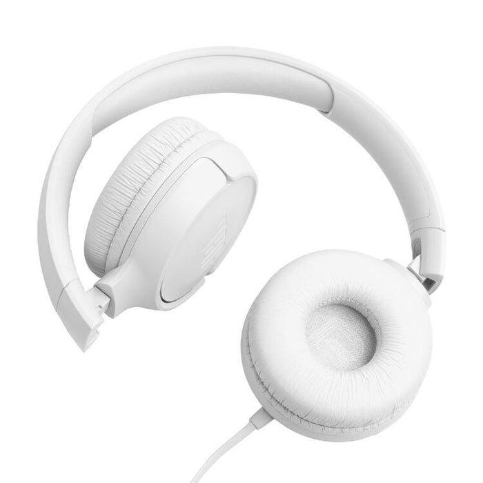 JBL Tune 520C | Over-Ear Headphones - USB-C - Bluetooth - White-SONXPLUS Rockland