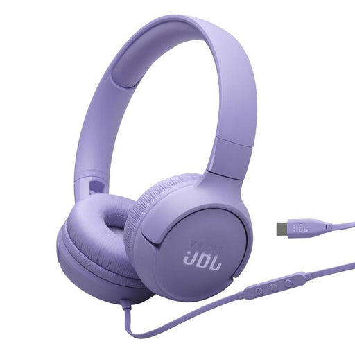 JBL Tune 520C | Casque supra-auriculaire - USB-C - Bluetooth - Violet-SONXPLUS Rockland