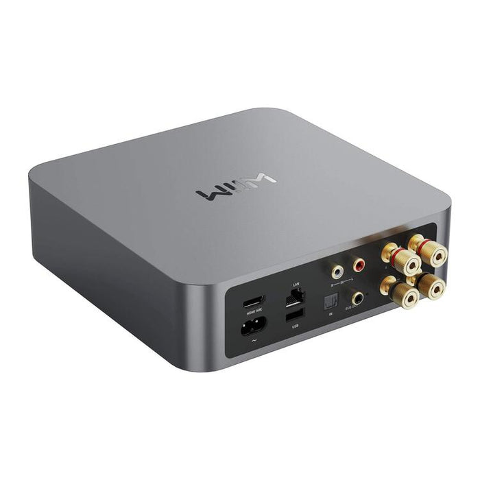 WiiM Vibelink | Amplificateur intégré - 100W ou 200W par canal - Aluminium - Gris spatial-SONXPLUS Rockland