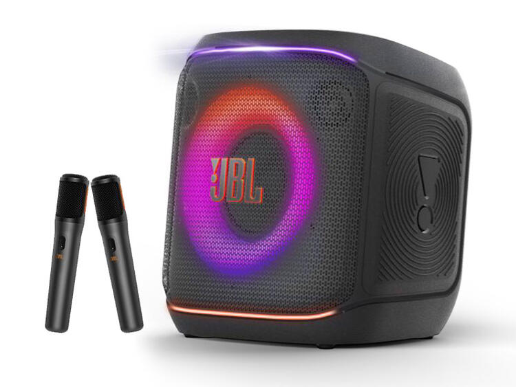 JBL PartyBox Encore 2 | Enceinte portable - Sans fil - Bluetooth - 100 W - 2 microphones inclus - Noir-SONXPLUS Rockland