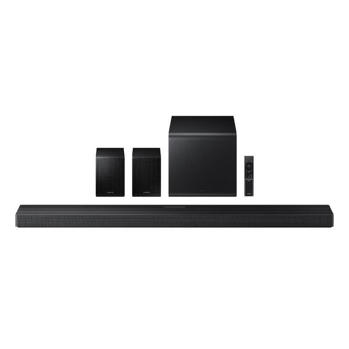 Samsung HW-QS750F | Barre de son - 5.1.2 canaux - Dolby ATMOS - Avec caisson de basse sans fil - Série Q - Bluetooth - Noir-SONXPLUS Rockland