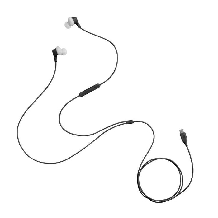 JBL Endurance Run 3C | In-ear headphones - USB-C - Sport - Wired - IP65 - Black/Gray-SONXPLUS Rockland