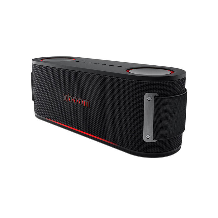 LG xboom Bounce | Portable speaker - Bluetooth - IP67 - AI lighting - Black-SONXPLUS Rockland