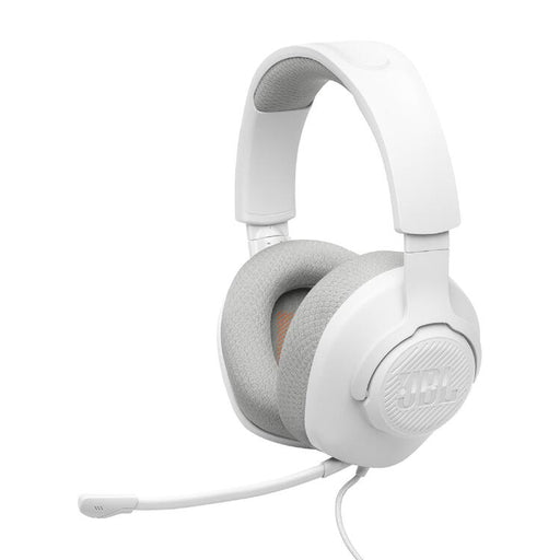 JBL Quantum 100 M2 | Wired Over-Ear Gaming Headset - Compatible with All Platforms - White-SONXPLUS Rockland