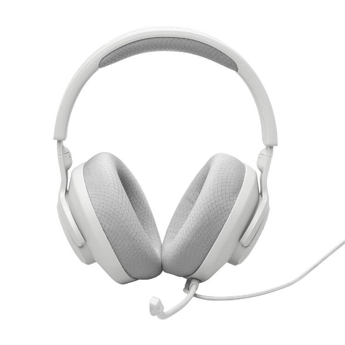 JBL Quantum 100 M2 | Wired Over-Ear Gaming Headset - Compatible with All Platforms - White-SONXPLUS Rockland
