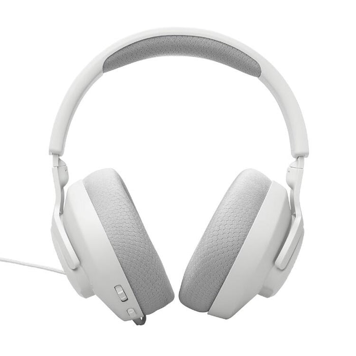JBL Quantum 100 M2 | Wired Over-Ear Gaming Headset - Compatible with All Platforms - White-SONXPLUS Rockland