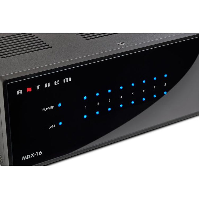 Anthem MDX16 | 16-channel amplifier 8 zones and more - Black-SONXPLUS Rockland