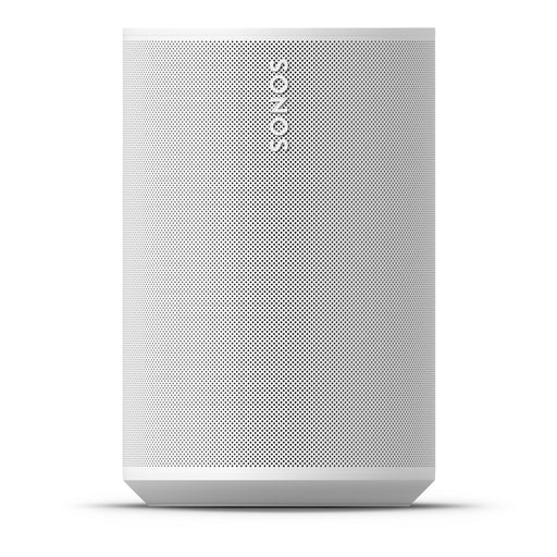 Sonos Era 100 SL | Enceinte compacte - Tactile - Wi-Fi - Blanche | Face avant avec logo visible | Sonxplus Rockland