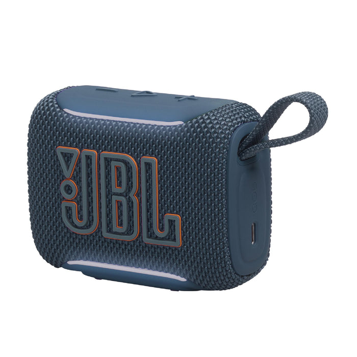 JBL GO 5 | Mini enceinte portable - Bluetooth - 10 heures d'autonomie - IP68 - Bleu | 01 | Sonxplus Rockland