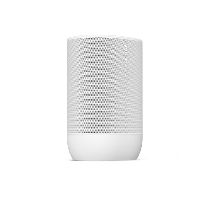 Sonos Move 2 | Enceinte sans fil - Stéréo - Commande vocale - Jusqu'à 24 heures d'autonomie - Blanc-SONXPLUS Rockland