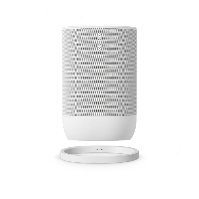 Sonos Move 2 | Wireless Speaker - Stereo - Voice Command - Up to 24 hours battery life - White-SONXPLUS Rockland