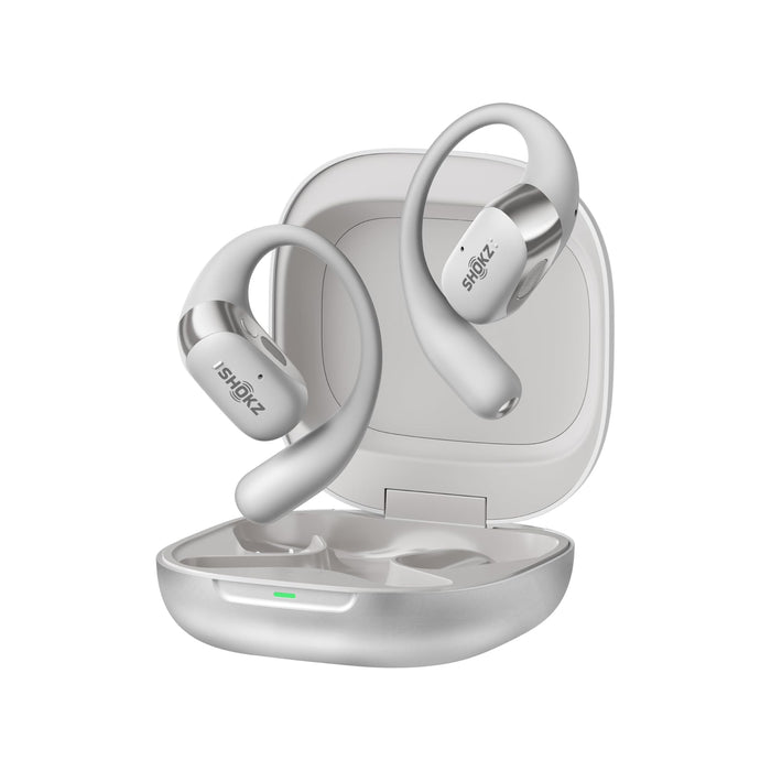 SHOKZ OpenFit 2+ | Open ear headphones - Up to 48 hours of listening time - Bluetooth - Gray | 01 | Sonxplus Rockland