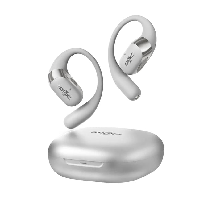 SHOKZ OpenFit 2+ | Open ear headphones - Up to 48 hours of listening time - Bluetooth - Gray | 02 | Sonxplus Rockland
