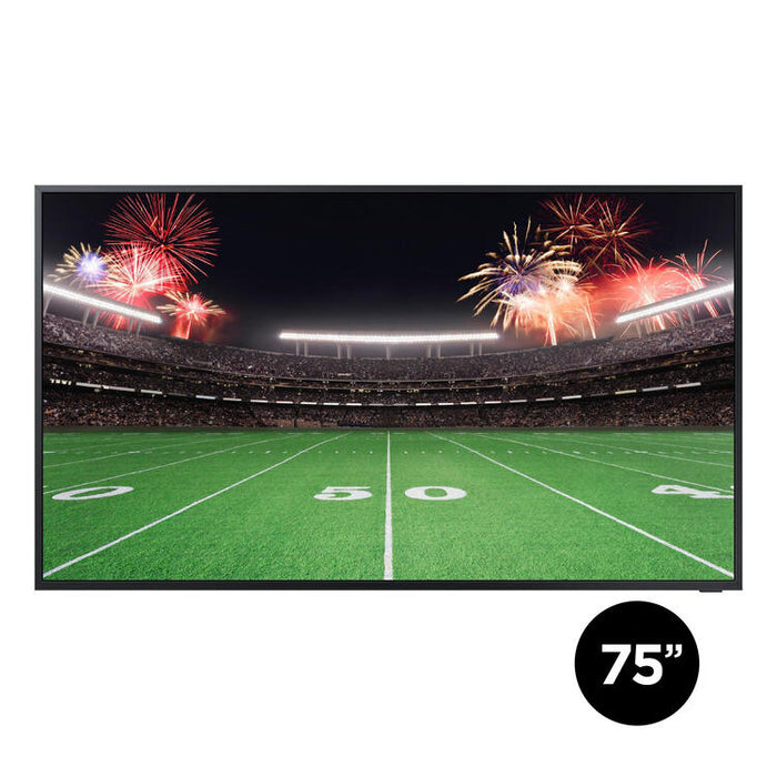 Samsung QN75LST7DAFXZC | Téléviseur d'extérieur QLED « The Terrace » 75 pouces - Résistant aux intempéries - 4K Ultra HD | 01 | Sonxplus Rockland