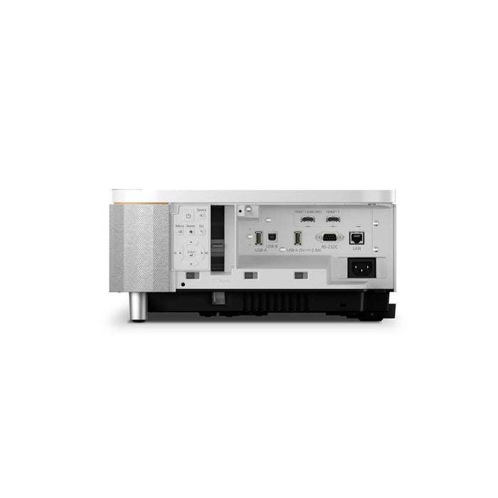 Epson QS100W | 3LCD laser projector - Pro-UHD - 4K ultra-short throw - White | 03 | Sonxplus Rockland
