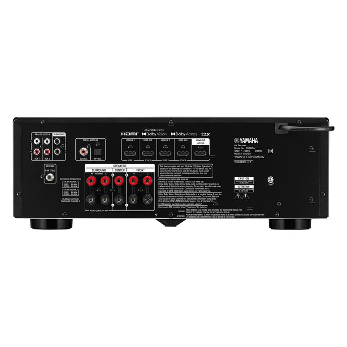 Yamaha RX-300A | Ampli-tuner AV 5.2 canaux | 04 | Sonxplus Rockland