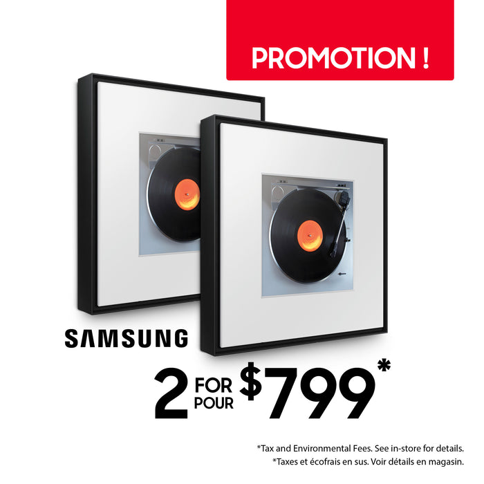 Samsung HW-LS60D | Music Frame Speaker - Wireless - Customizable - Black-SONXPLUS Rockland