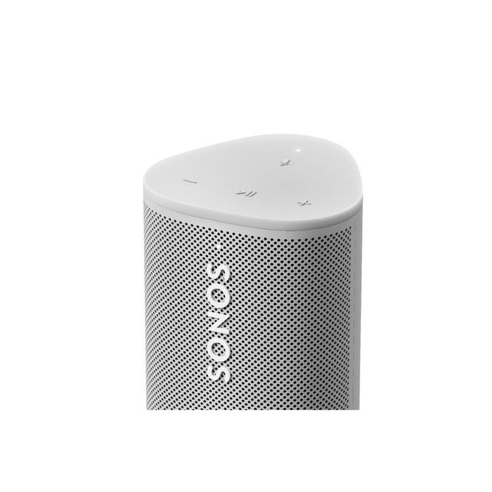 Sonos Roam | Enceinte portable - Bluetooth - Wi-Fi - Étanche - Couplage stéréo - Blanc-SONXPLUS Rockland