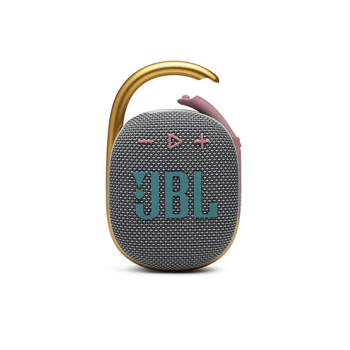 JBL Clip 4 | Haut-parleur Ultra-portable - Bluetooth - Imperméable - Autonomie 10 Heures - Gris-SONXPLUS Rockland