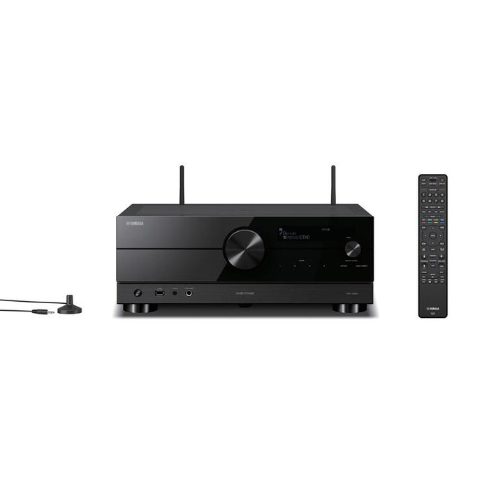Yamaha RX-A2A | Récepteur AV 7.2 canaux - Série Aventage - HDMI 8K - MusicCast - 100W X 7 avec Zone 2 - Noir-SONXPLUS Rockland