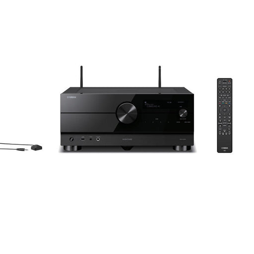 Yamaha RX-A4A | 7.2 AV Receiver - Aventage Series - HDMI 8K - MusicCast - HDR10+ - 100W at 7.2 channels - Zone 2 - Black-SONXPLUS Rockland