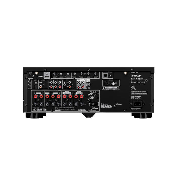 Yamaha RX-A6A | Récepteur AV 9.2 - Série Aventage - HDMI 8K - MusicCast - HDR10 + - 150W X 9 avec Zone 3 - Noir-SONXPLUS Rockland