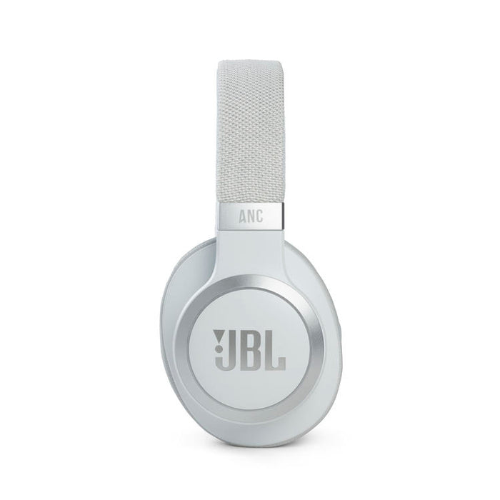 JBL Live 660NC | Casque supra-auriculaire sans fil - Bluetooth - Annulation active du bruit - Connexion multipoint - Blanc-SONXPLUS Rockland