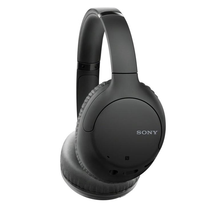 Sony WH-CH710N | Écouteurs circum-auriculaires - Sans fil - Bluetooth - NFC - Microphone - Noir - Vue de côté | SONXPLUS Rockland