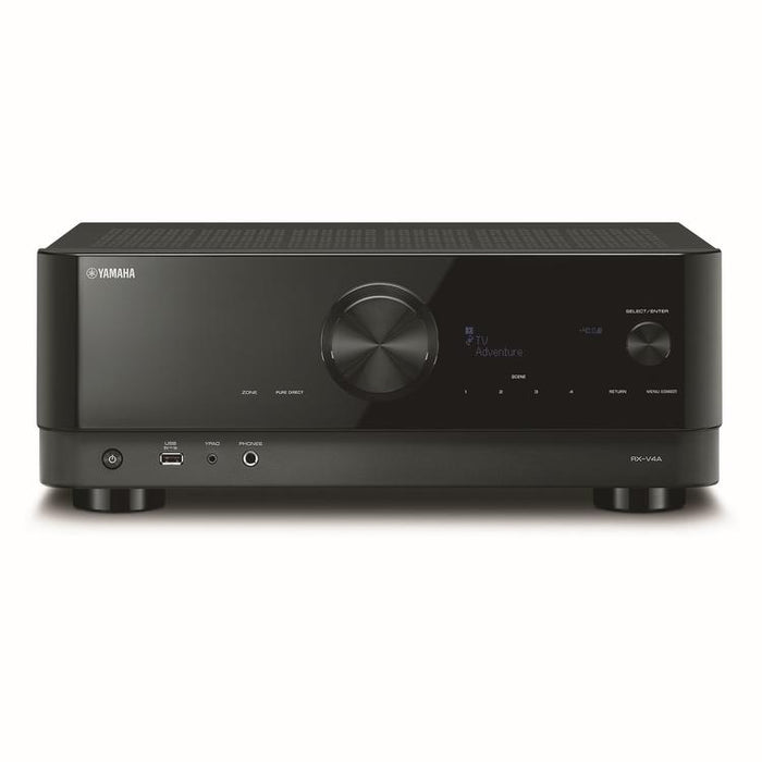 Yamaha YHTB4A | Home Theater System - MusicCast - RX-V4A + NS51Pack + NSSW050-SONXPLUS Rockland
