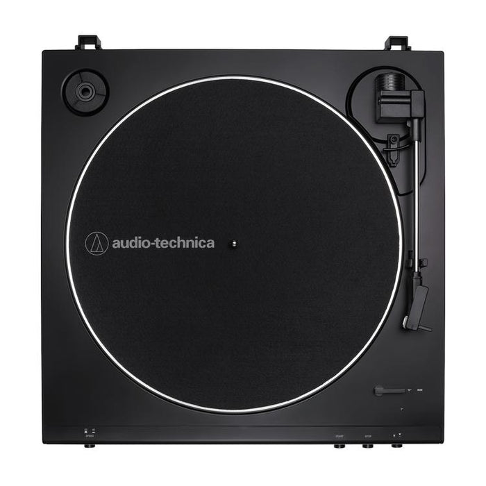 Audio Technica AT-LP60XBK | Table tournante stéréo - Entraînement par courroie - Entièrement automatique - Noir-SONXPLUS Rockland