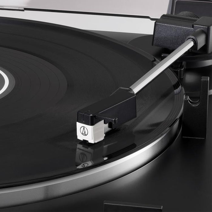 Audio Technica AT-LP60XBK | Stereo Turntable - Belt Drive - Fully Automatic - Black-SONXPLUS Rockland