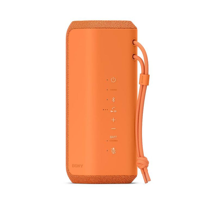 Sony SRS-XE200 | Haut-parleur portable - sans fil - Bluetooth - compact - étanche - Orange-SONXPLUS Rockland