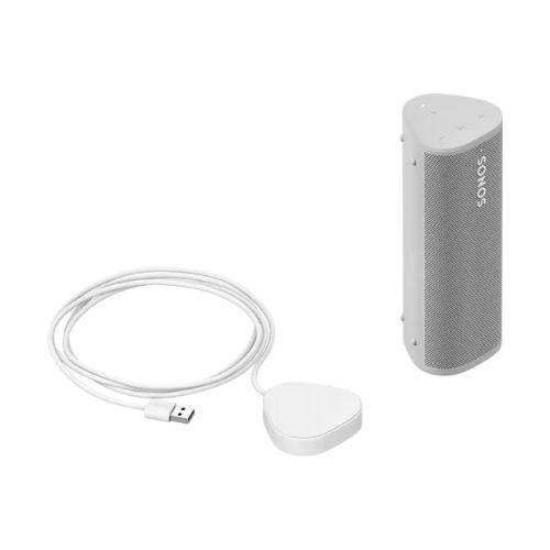 Sonos | Roam Charging Set - 1 enceinte portable Roam - 1 chargeur Roam - Blanc-SONXPLUS Rockland