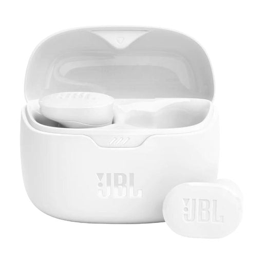 JBL Tune Buds | Casque intra-auriculaire - Vraiment sans fil - Bluetooth - Réduction du bruit - 4 microphones - Blanc-SONXPLUS Rockland