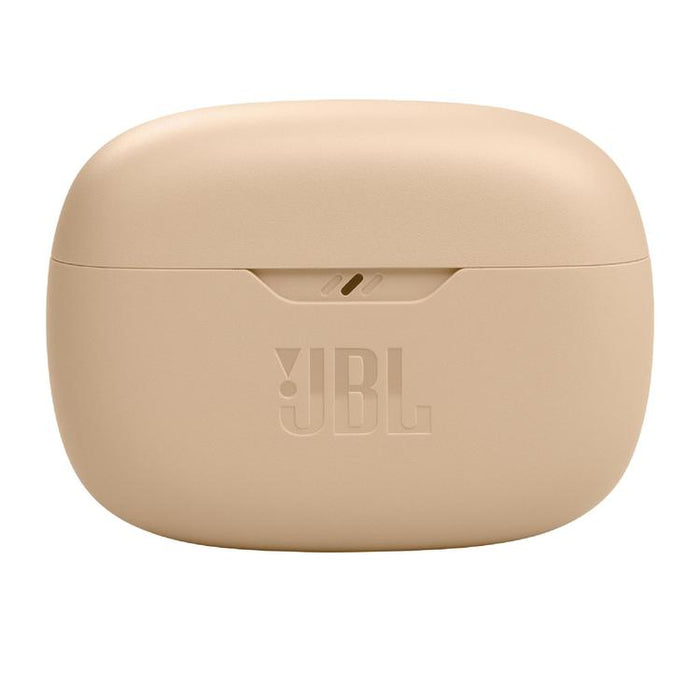 JBL Vibe Beam | In-Ear Headphones - Wireless - Bluetooth - Smart Ambient Technology - Beige-SONXPLUS Rockland