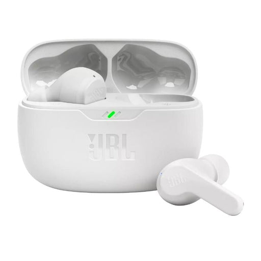 JBL Vibe Beam | In-Ear Headphones - Wireless - Bluetooth - Smart Ambient Technology - White-SONXPLUS Rockland