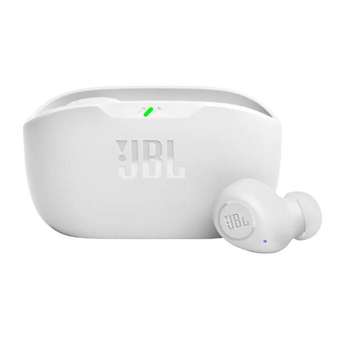 JBL Vibe Buds | Casque intra-auriculaire - Sans fil - Bluetooth - Technologie Smart Ambient - Blanc-SONXPLUS Rockland