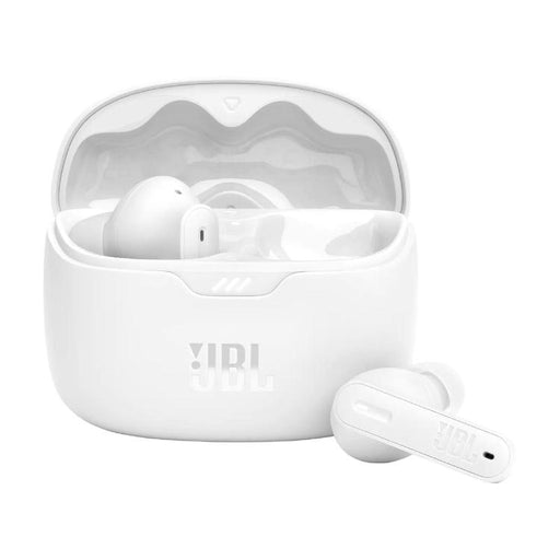 JBL Tune Beam | In-Ear Headphones - Truly Wireless - Bluetooth - Smart Ambient - Stick-open Design - White-SONXPLUS Rockland