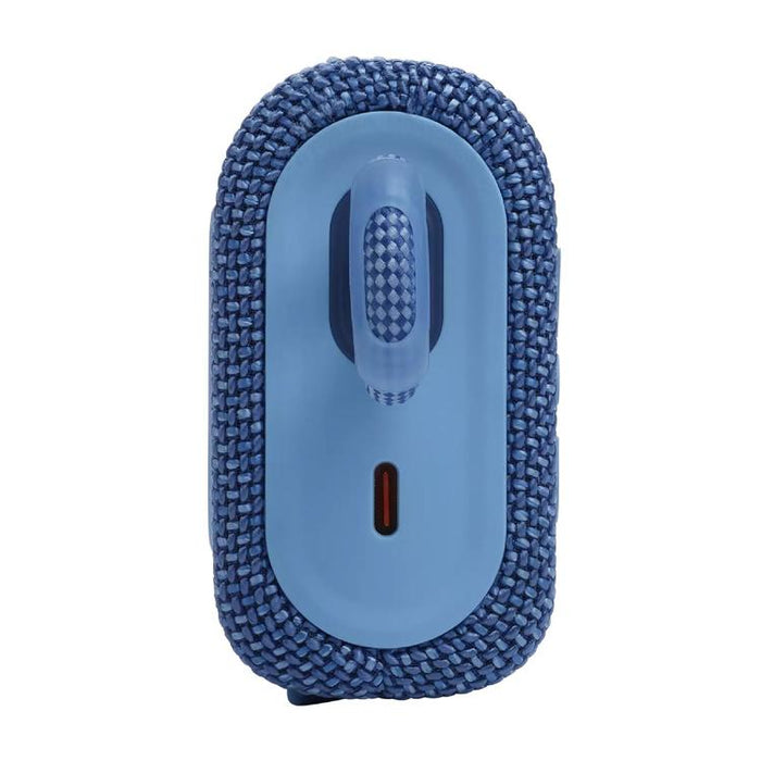 JBL Go 3 Eco | Mini Haut-parleur - Ultra-portable - Bluetooth - IP67 - Bleu-SONXPLUS Rockland