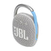 JBL Clip 4 Eco - Haut-parleur - Ultra-portable - Étanche - Bluetooth - Mousqueton intégré - Blanc-SONXPLUS Rockland
