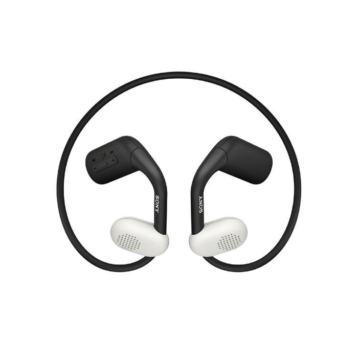 Sony Float Run WIOE610 | Casque d'écoute avec microphone - supra-auriculaire - Bluetooth - sans fil - Noir-SONXPLUS Rockland
