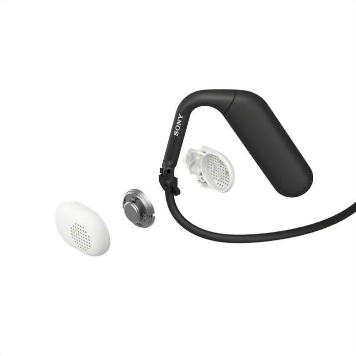 Sony Float Run WIOE610 | Headset with microphone - Over-the-ear - Bluetooth - Wireless - Black-SONXPLUS Rockland