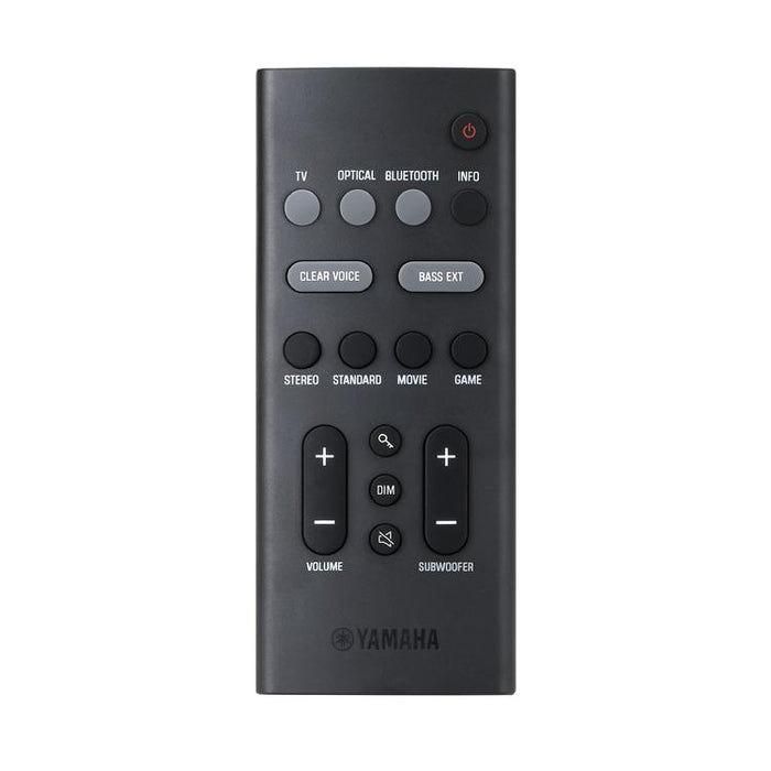 Yamaha SR-B30A | Barre de son 2 canaux - 120 W - HDMI eARC - Bluetooth - Noir-SONXPLUS Rockland
