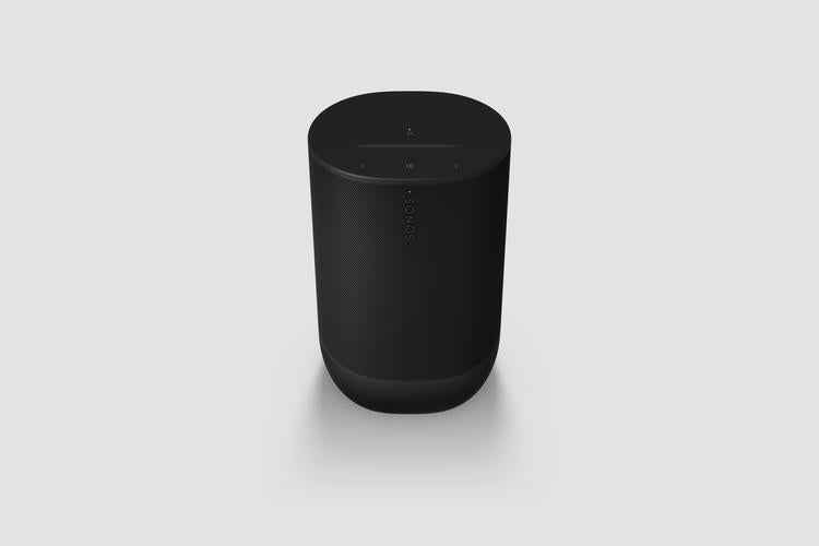 Sonos Move 2 | Wireless Speaker - Stereo - Voice Command - Up to 24 hours of battery life - Black-SONXPLUS Rockland