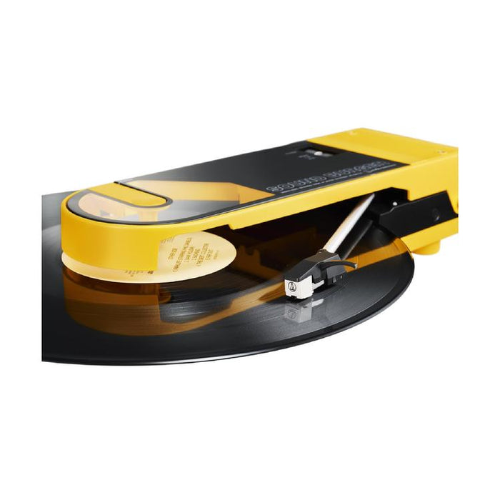 Audio Technica AT-SB727-BK | SoundBurger Portable Turntable - 12 hours Battery - Yellow-SONXPLUS Rockland