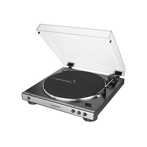 Audio Technica AT-LP60X-GM | Stereo Turntable - Belt Drive - Fully Automatic - Gun Metal-SONXPLUS Rockland