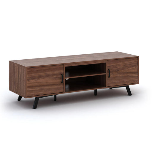Sonora S40V65MB | TV cabinet - 2 Cabinets - 65" wide - Medium Brown-SONXPLUS Rockland